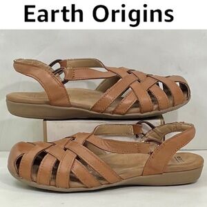 Earth Origins Women's Nellie Slip-On Sandals